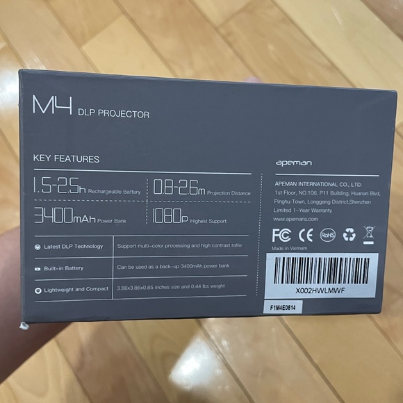 Apeman Mini Projector - Picture 3 of 4